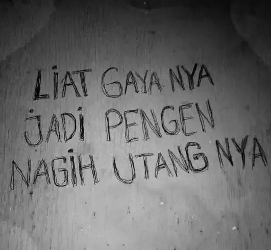Potret kocak tulisan di tembok Berbagai sumber