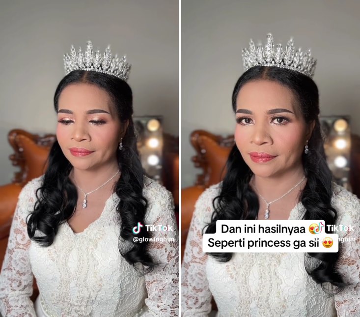 makeup wanita kulit gelap © TikTok