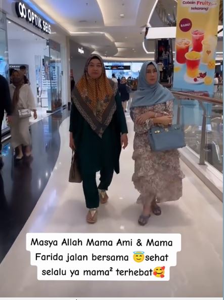 kebersamaan amy qanita dan ibu jeje © berbagai sumber