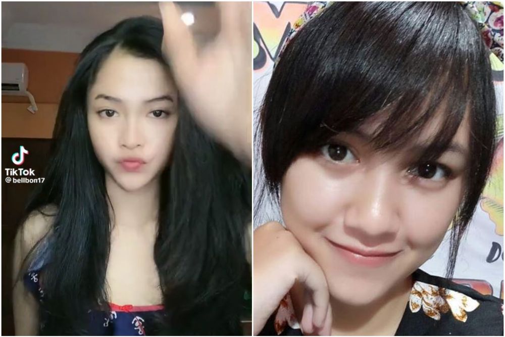 potret happy asmara dan bella bonita tanpa makeup © berbagai sumber