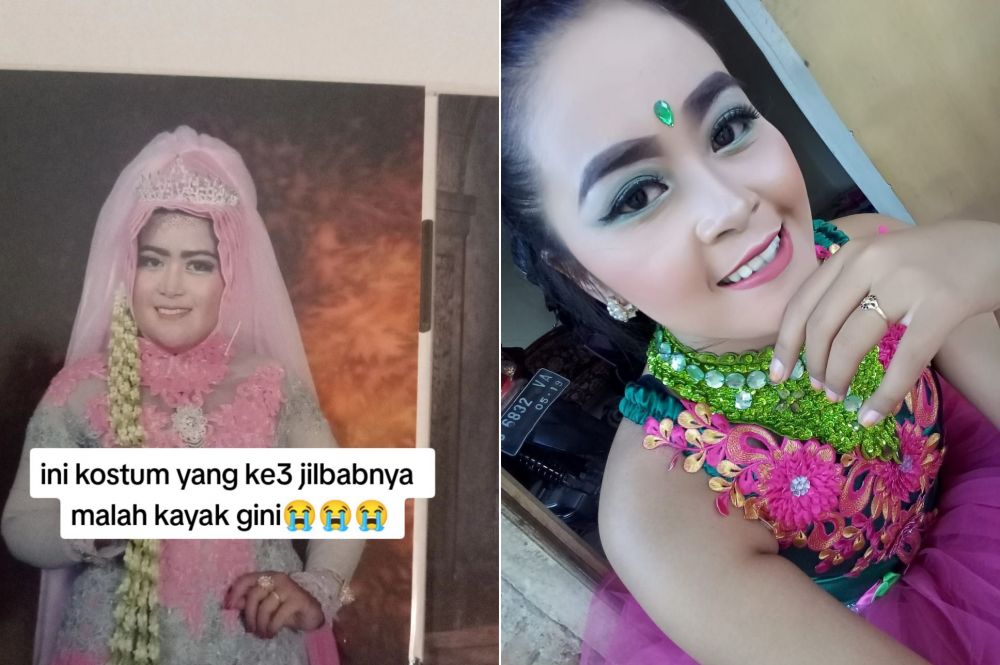 makeup gagal pengantin © TikTok