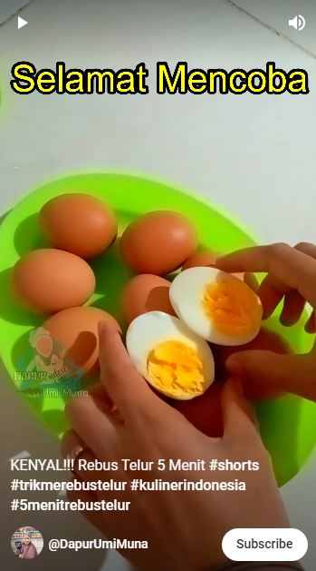 Cuma 5 menit, begini cara mudah merebus telur agar matang sempurna, hasilnya mulus, dan hemat gas