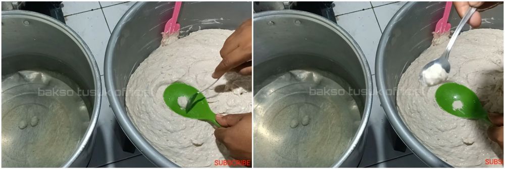 Aksi kreatif warganet membuat cetakan bakso pakai 1 alat dapur ini bikin kagum, bentuknya bulat mulus