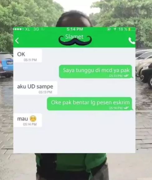 Chat lucu customer saat order ojek online Berbagai sumber Chat lucu customer saat order ojek online Berbagai sumber
