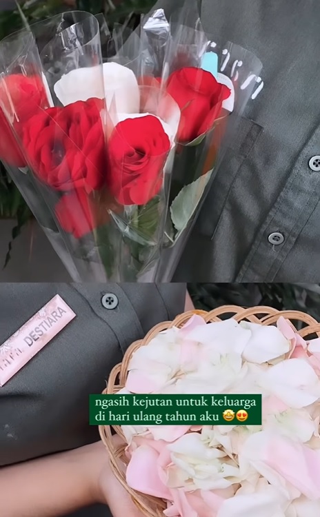 jenita janet bagi-bagi emas di perayaan ultah yang ke-36 © berbagai sumber jenita janet bagi-bagi emas di perayaan ultah yang ke-36 © berbagai sumber