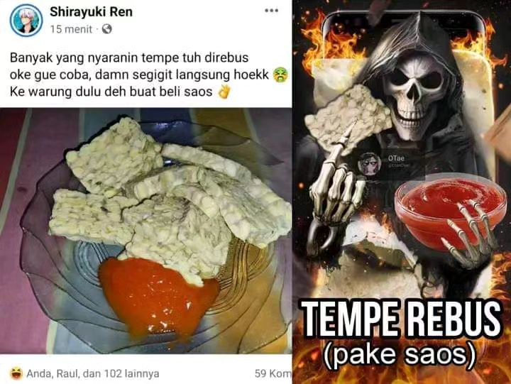 sayur lauk nyeleneh © berbagai sumber