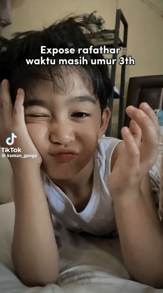 bocah mirip rafathar © TikTok