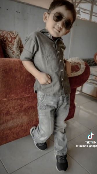 bocah mirip rafathar © TikTok