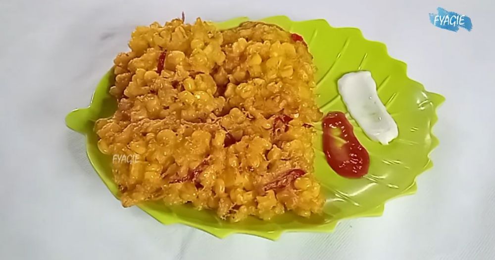 Tak perlu dihaluskan dulu, begini cara membuat bakwan jagung renyah dan antiambyar walau tanpa tepung