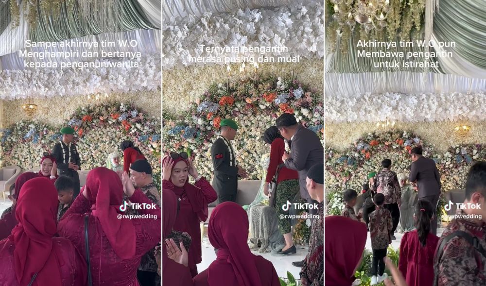 prank pengantin © TikTok