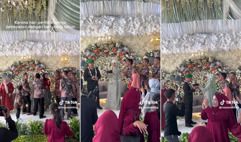 prank pengantin © TikTok