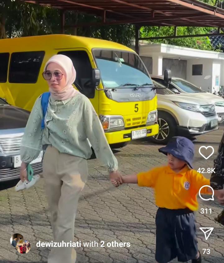 gala masuk sekolah © 2023 brilio.net