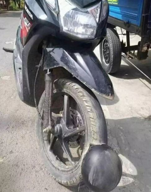 Potret kocak ban kendaraan bocor Berbagai sumber