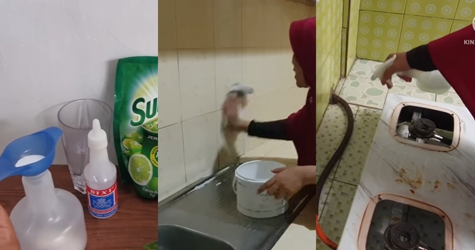 Jangan hanya dipel, begini cara praktis agar dapur selalu wangi dan bersih pakai 3 bahan dapur