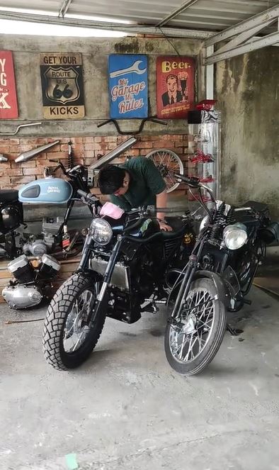 pesan sang ayah saat anaknya minta motor TikTok