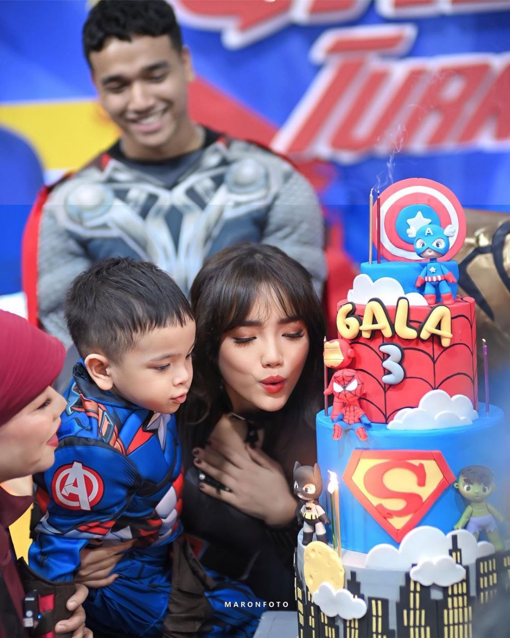 unggahan fuji di ulang tahun ke-3 gala sky ini bikin mewek © berbagai sumber