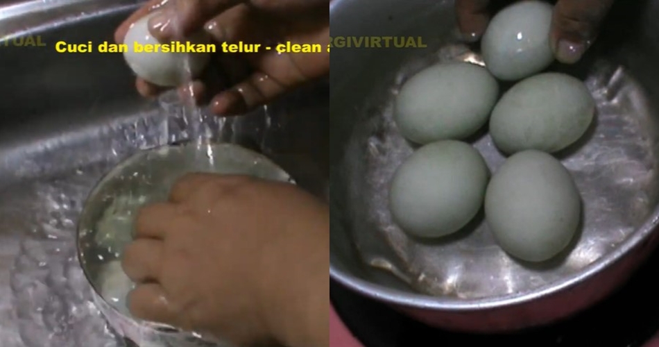 Bukan pakai garam, ini trik merebus telur agar cangkangnya gampang dikupas pakai 1 jenis daun rempah