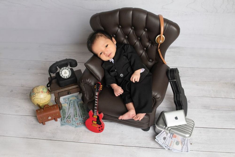 pemotretan anak seleb pakai jas © 2023 brilio.net