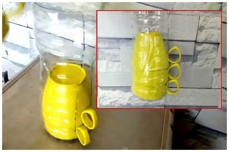 Jangan dibuang begitu saja, ini cara mudah menyulap botol bekas jadi rak cangkir yang bagus dan kokoh