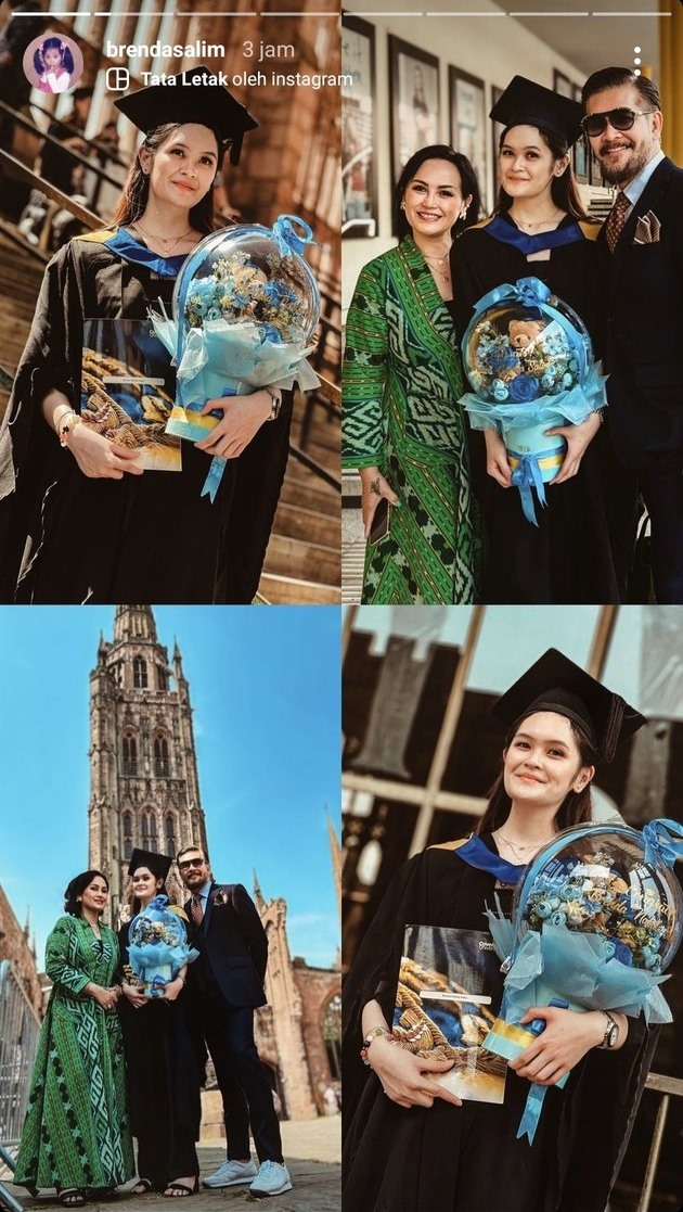 gaya seleb dampingi wisuda anak © instagram gaya seleb dampingi wisuda anak © instagram