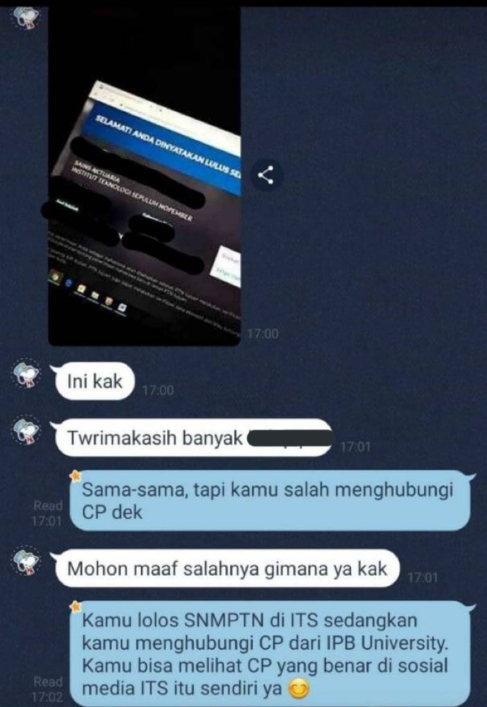 Chat pelajar nggak punya teman Berbagai sumber