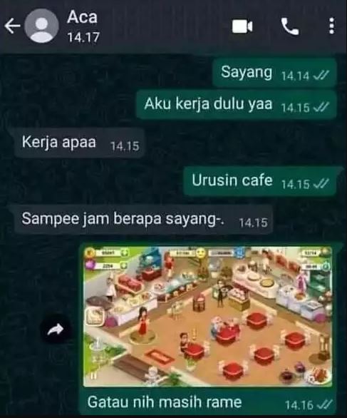 Chat lucu kesal dengan kelakuan pacar Berbagai sumber