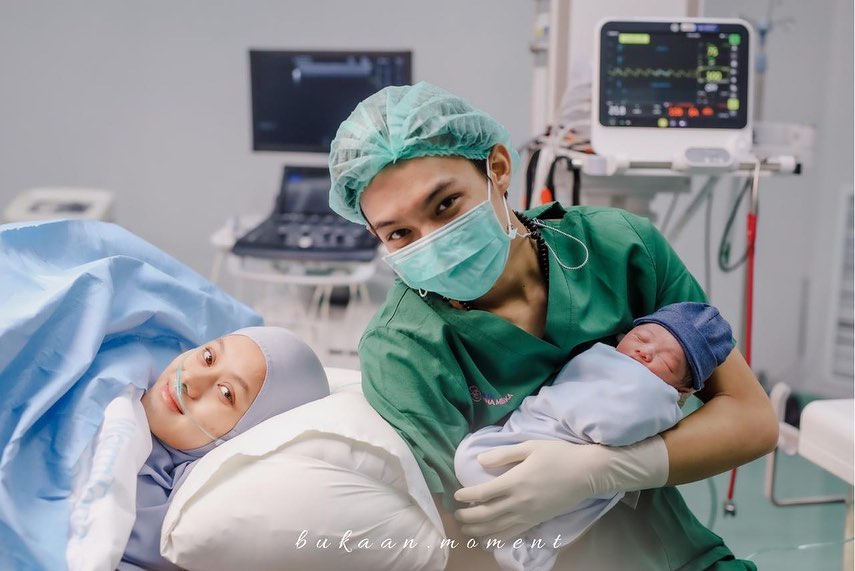 paras artis cilik usai melahirkan  © instagram