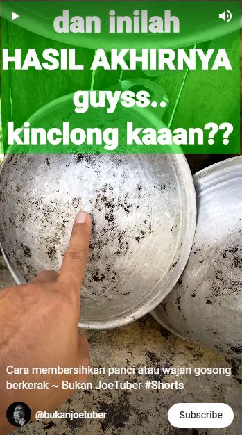 Tanpa baking soda atau cuka, ini trik hilangkan kerak gosong di pantat wajan pakai 1 bahan sederhana