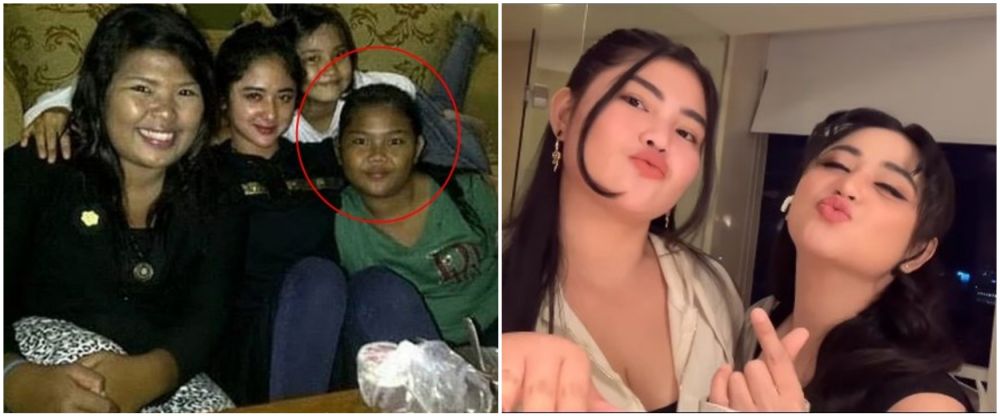 dulu dan kini Rosa Meldianti © berbagai sumber