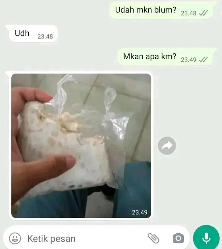 Potret lucu makanan bikin oleng Berbagai sumber