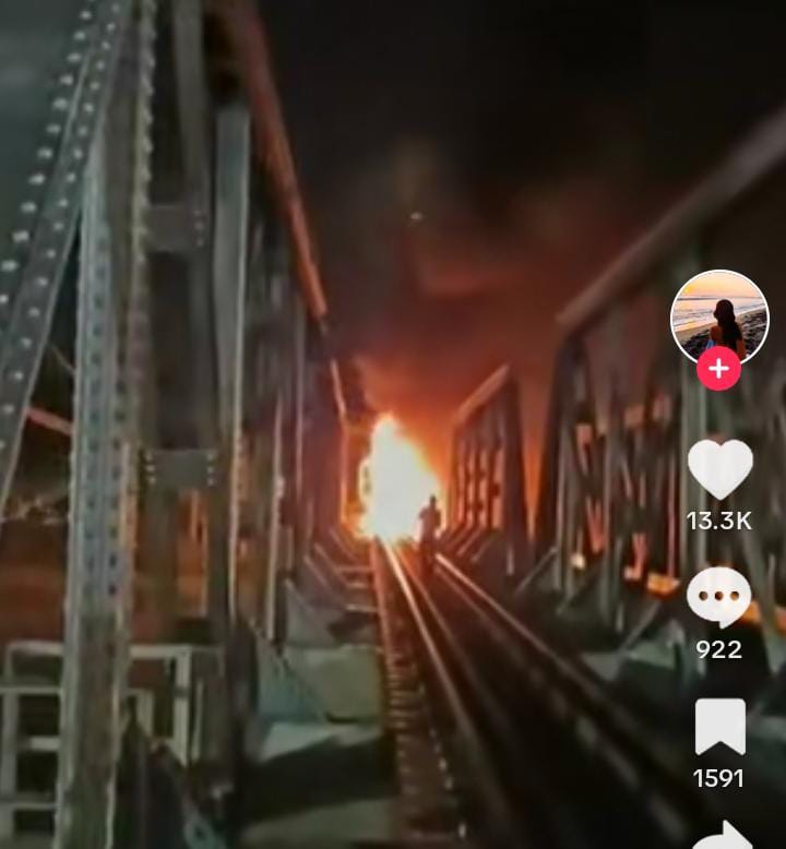 kecelakaan KA Brantas © 2023 brilio.net