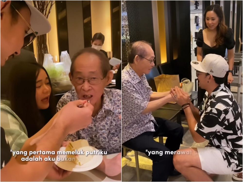 seleb dan ayah mertua © berbagai sumber