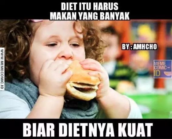 Potret kocak usaha untuk diet Berbagai sumber Potret kocak usaha untuk diet Berbagai sumber