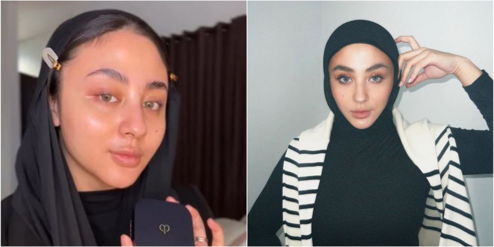 margin bukti cantik pakai dan tanpa makeup © instagram margin bukti cantik pakai dan tanpa makeup © instagram