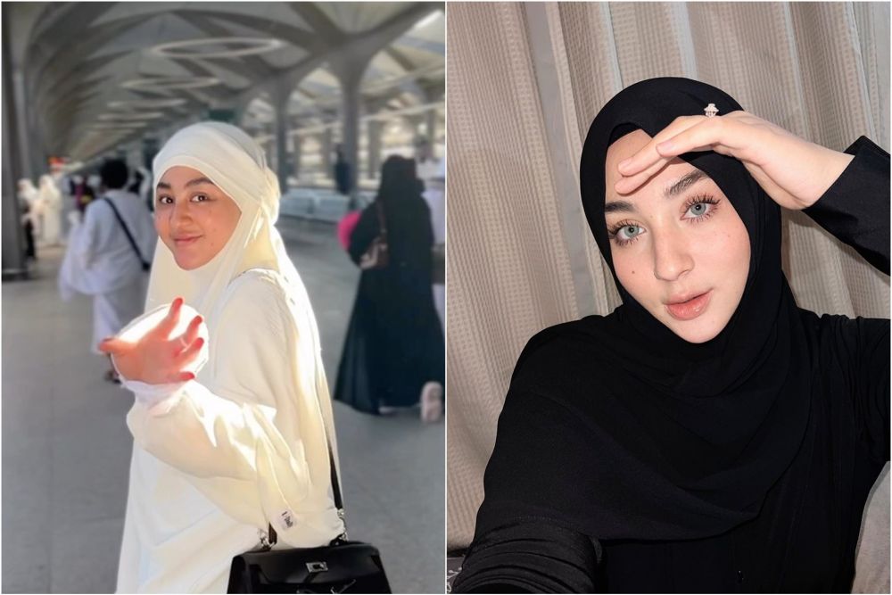 margin bukti cantik pakai dan tanpa makeup © instagram