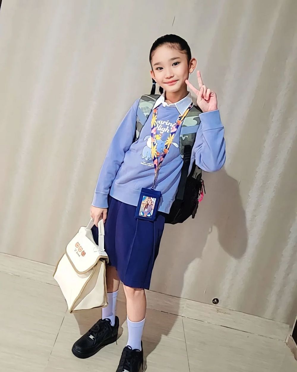 penampilan anak seleb modis bak abg masih sd © instagram