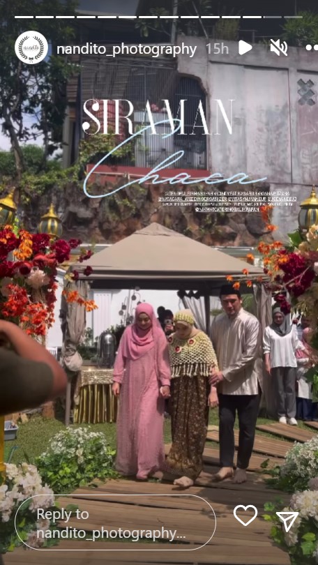 siraman anak Syaira Anataya anak Cindy Fatikasari © berbagai sumber