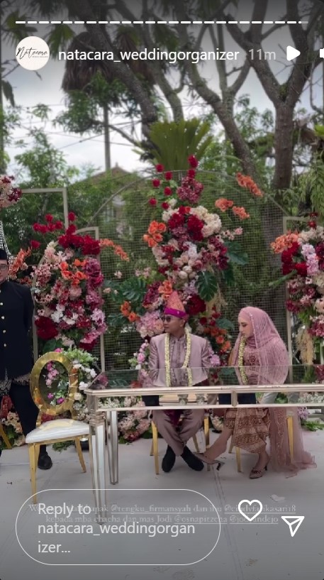 akad nikah Syaira Anataya anak Cindy Fatikasari © berbagai sumber akad nikah Syaira Anataya anak Cindy Fatikasari © berbagai sumber
