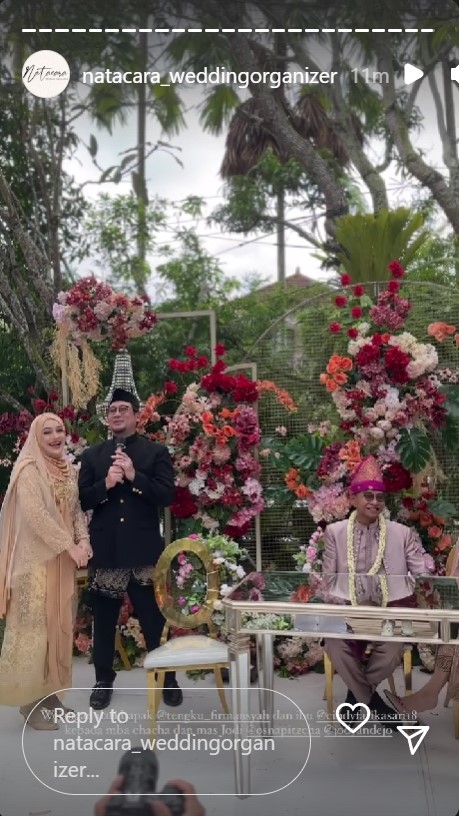 akad nikah Syaira Anataya anak Cindy Fatikasari © berbagai sumber akad nikah Syaira Anataya anak Cindy Fatikasari © berbagai sumber
