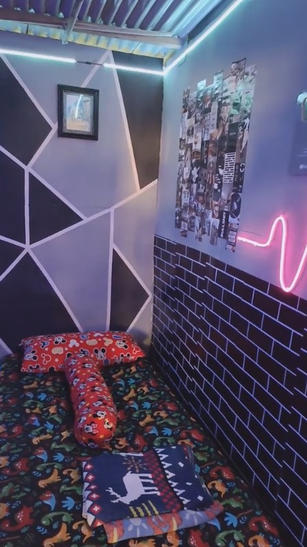 dikira gudang ternyata kamar eksklusif © TikTok/@valentinon_nahose