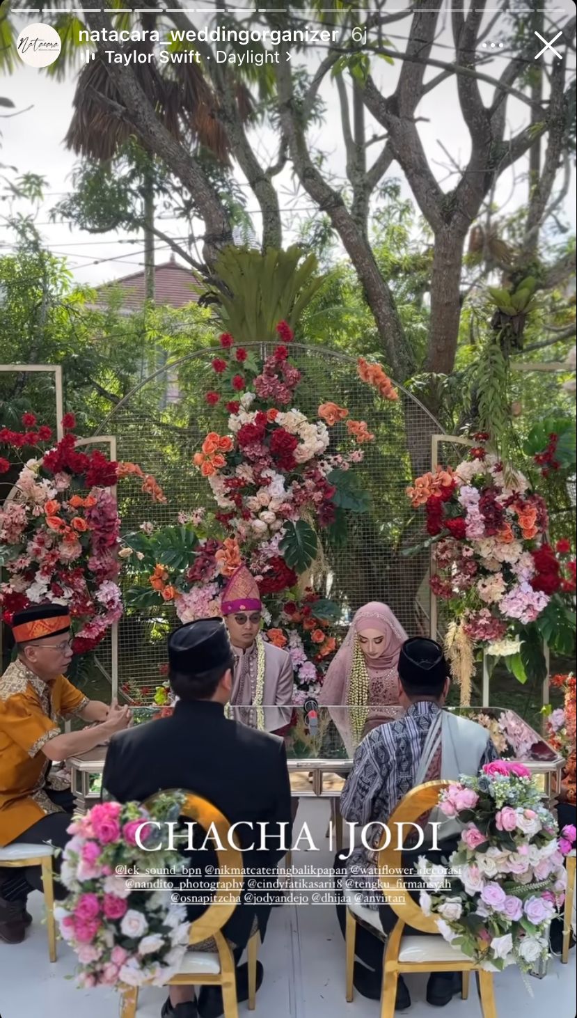 menantu cindy bukan orang sembarangan © instagram menantu cindy bukan orang sembarangan © instagram