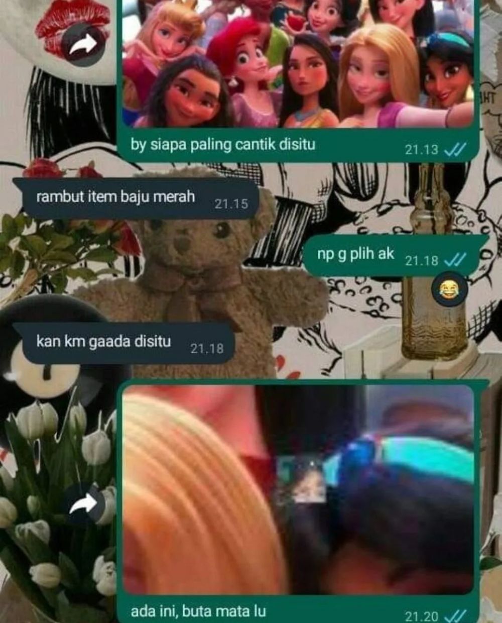 Chat lucu pasangan balasannya ngawur Berbagai sumber