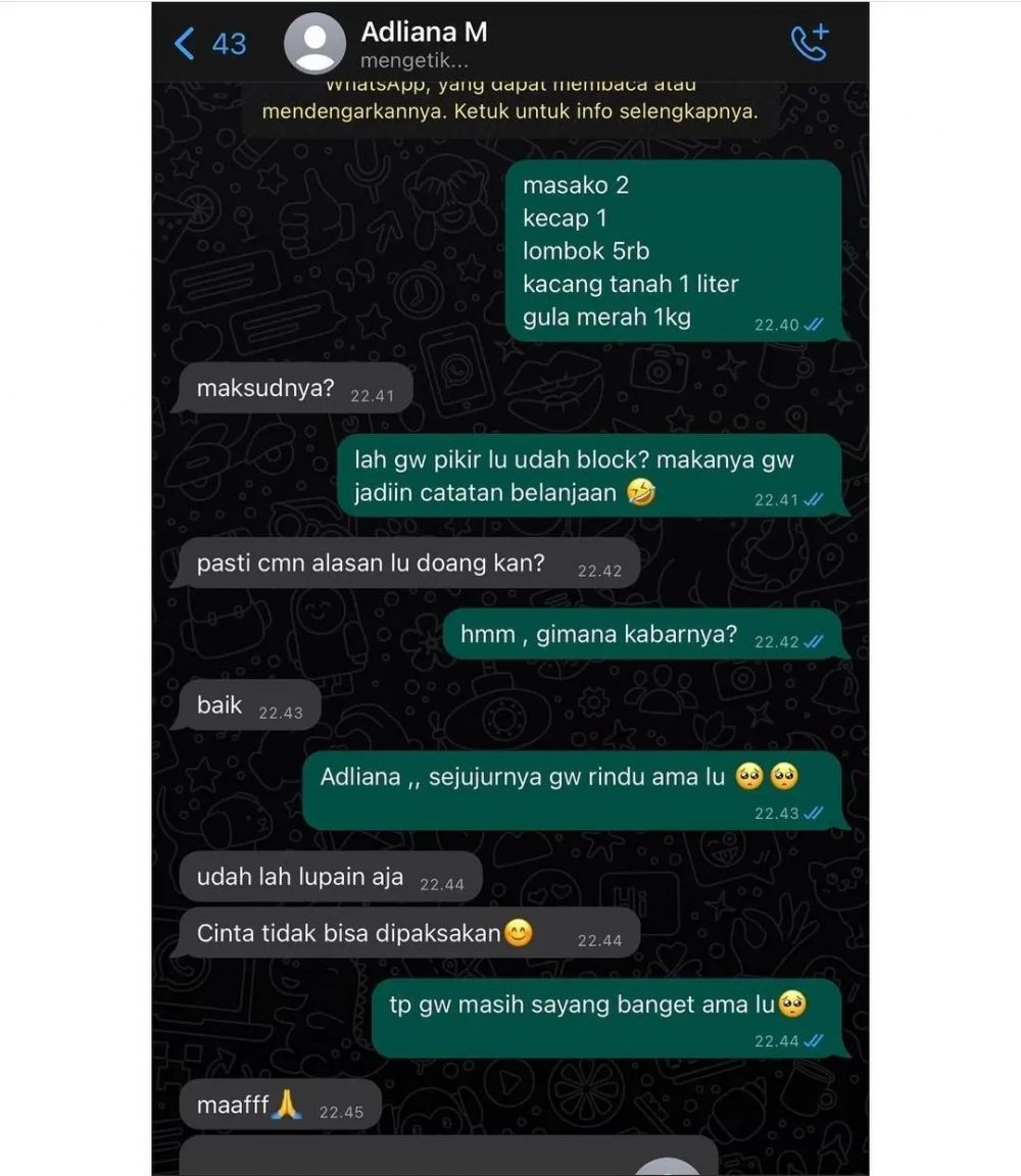 Chat lucu pasangan balasannya ngawur Berbagai sumber