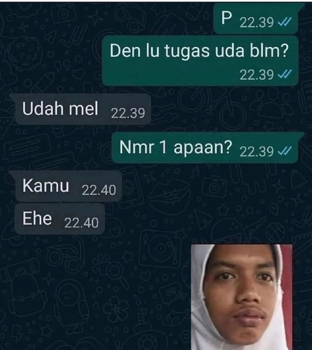 Chat lucu pasangan balasannya ngawur Berbagai sumber
