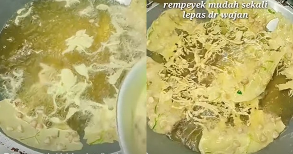 Tanpa tambahan apa pun, ini cara jitu menggoreng peyek supaya tak lengket di wajan