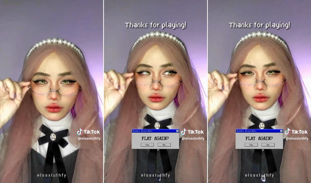 makeup anime unik © TikTok makeup anime unik © TikTok