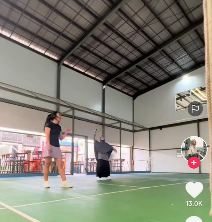 natasha rizky saat badminton Tik Tok natasha rizky saat badminton Tik Tok