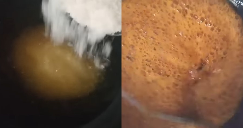 Tak perlu dimasak 2 kali, begini cara goreng emping karamel agar gula meresap sempurna