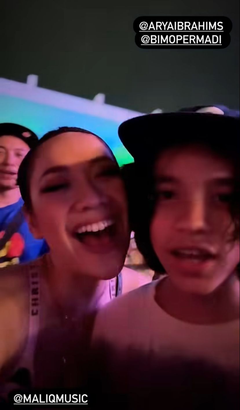 bcl nonton konser bareng tiko © instagram