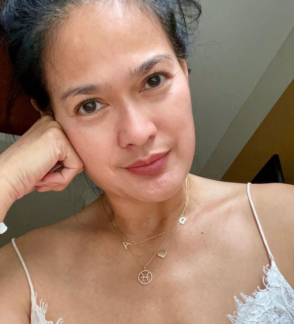 potret donna harun tanpa makeup cantiknya flawless © berbagai sumber